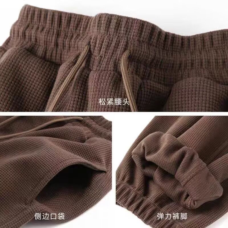 シャツ、新しいルーズカジュアルパンツ、メンズ韓国風トレンディな万能パンツ、夏の薄手のワイドレッグパンツ|undefined