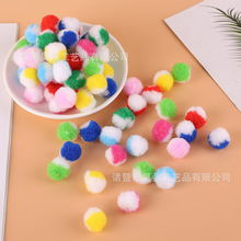 �S��ֱ�N�pɫ���]ë��pompom��diyë�����ͯ���Ьñ�b���