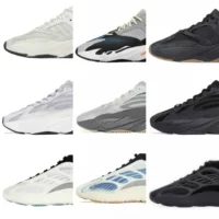 Оригинальная высокая версия Coconut 700, Putian v1 черный, Warrior v2 серо-белый, V3 Alien, массивная подошва, беговые спортивные мужские кроссовки