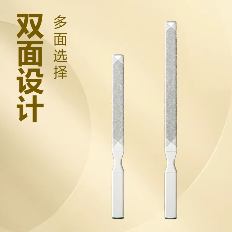 Source Factory Double-Sided Nail File Stainless Steel Four-Sided File Polishing Strip Nail Polishing Tool Nail Care Tool Source Factory Double-Sided Nail File Stainless Steel Four-Sided File Polishing Strip Nail Polishing Tool Nail Care Tool