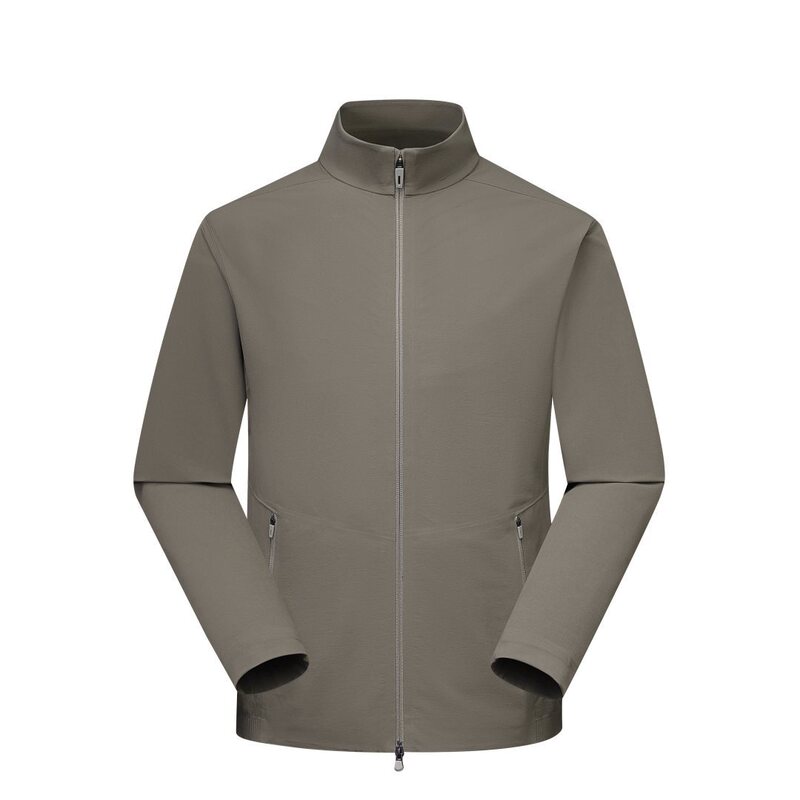 Same Style as Dijia, Spring and Autumn Men's Softshell Outdoor Sports Windproof and Waterproof Jacket, Stand Collar Jacket, Sports and Leisure