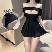 6355情趣内衣性感大码胖MM诱惑真人诱惑女滴空睡裙