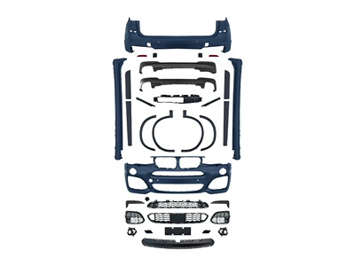 Suitable for Bmw X3 F25 Late Model Mt Front Bumper, Rear Bumper, Side Sill, Wheel Arch, Large Body Kit (Big Surrounded) - f25-mt-late-encirclement