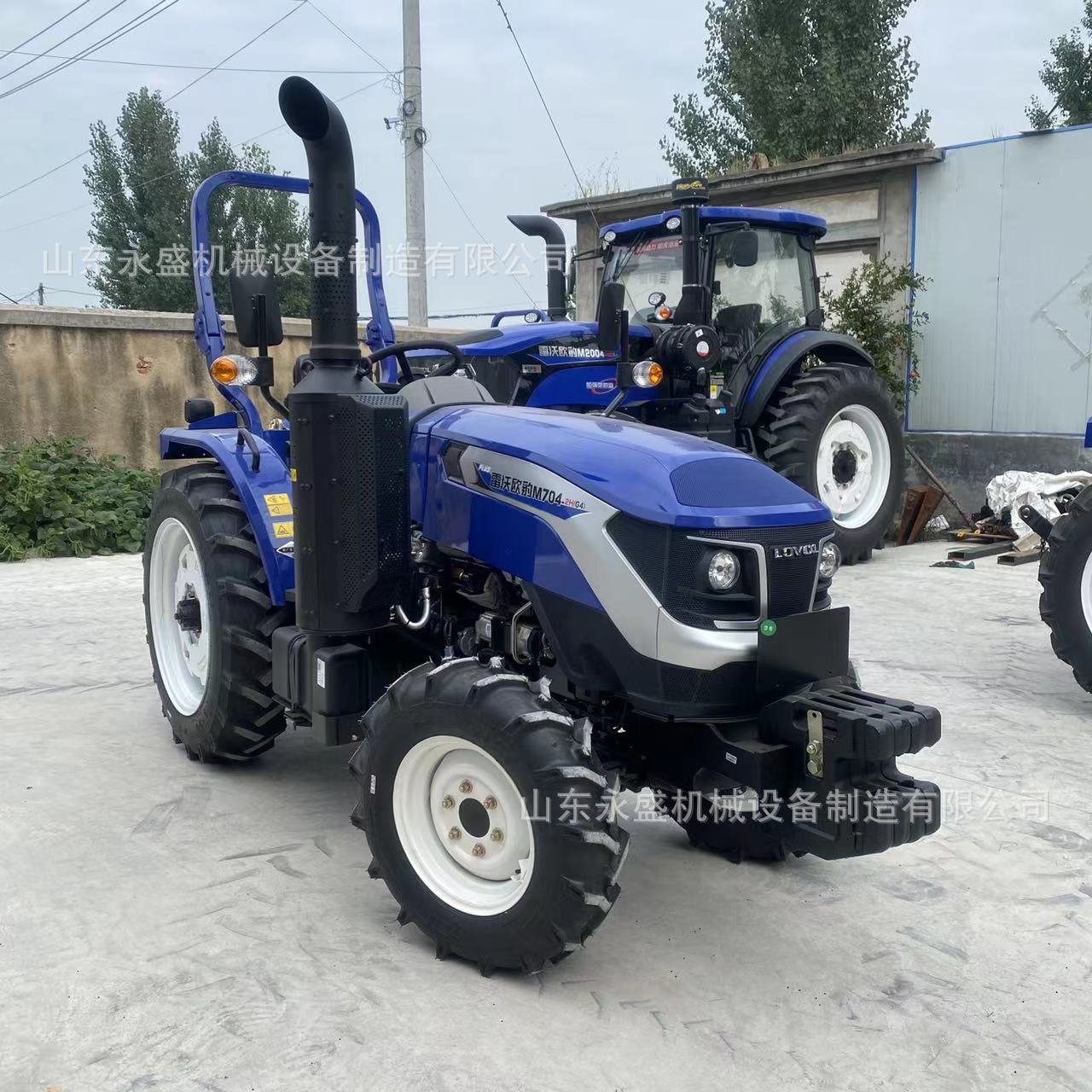 雷沃M704-2H(G4)plus中型农用拖拉机犁地旋耕开沟起垄播种拖拉机