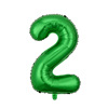 Green digital balloon, decorations, 32inch, 34inch, wholesale