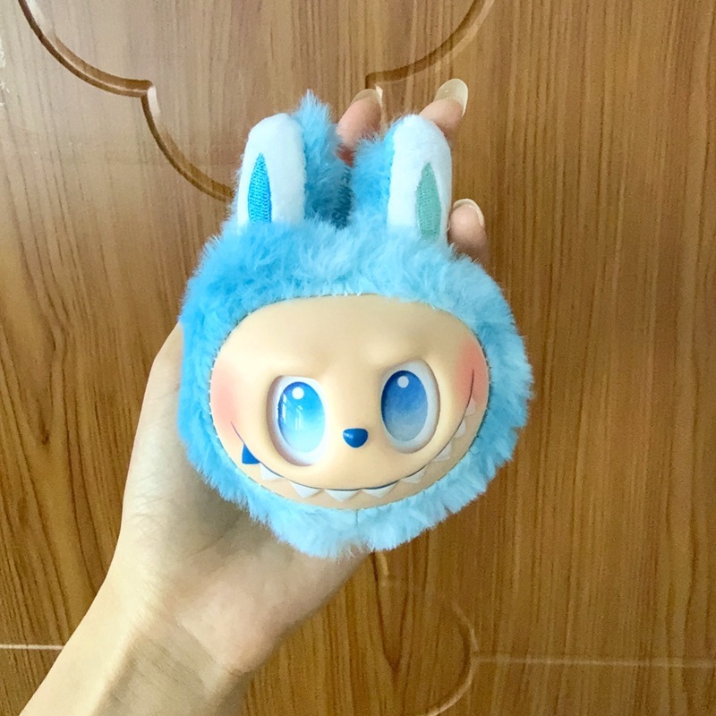 新しいクリエイティブビニールウサギマカロンぬいぐるみ人形ペンダントかわいい漫画クリエイティブキーホルダー|undefined