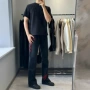 微喇小众显瘦条纹直筒裤