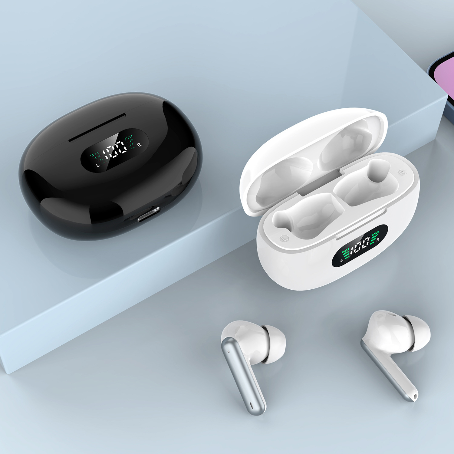 Tws Wireless Ohrhörer Bluetooth Kopfhörer Stereo Geräuschreduzierung_voghion.com