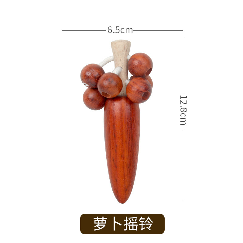 Juguete de educación temprana de rompecabezas de madera de dibujos animados para bebés