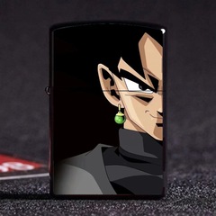 七龍珠煤油打火機 創意防風煤油打火機 金屬外殼經典造型支持代發