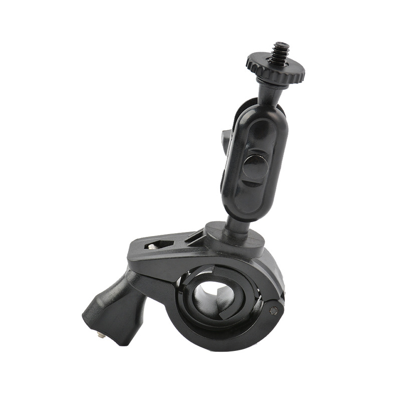 Soporte de grabadora de conducción para automóvil Soporte de fijación de espejo retrovisor de motocicleta Soporte de grabadora 360 Base universal