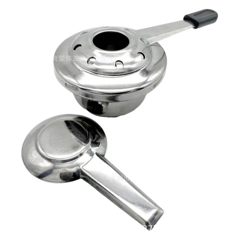 Stainless Steel Alcohol Stove Core Straight Flying Saucer Type Restaurant Self-Service Outdoor Hot Pot Dry Pot Solid Liquid Adaptation