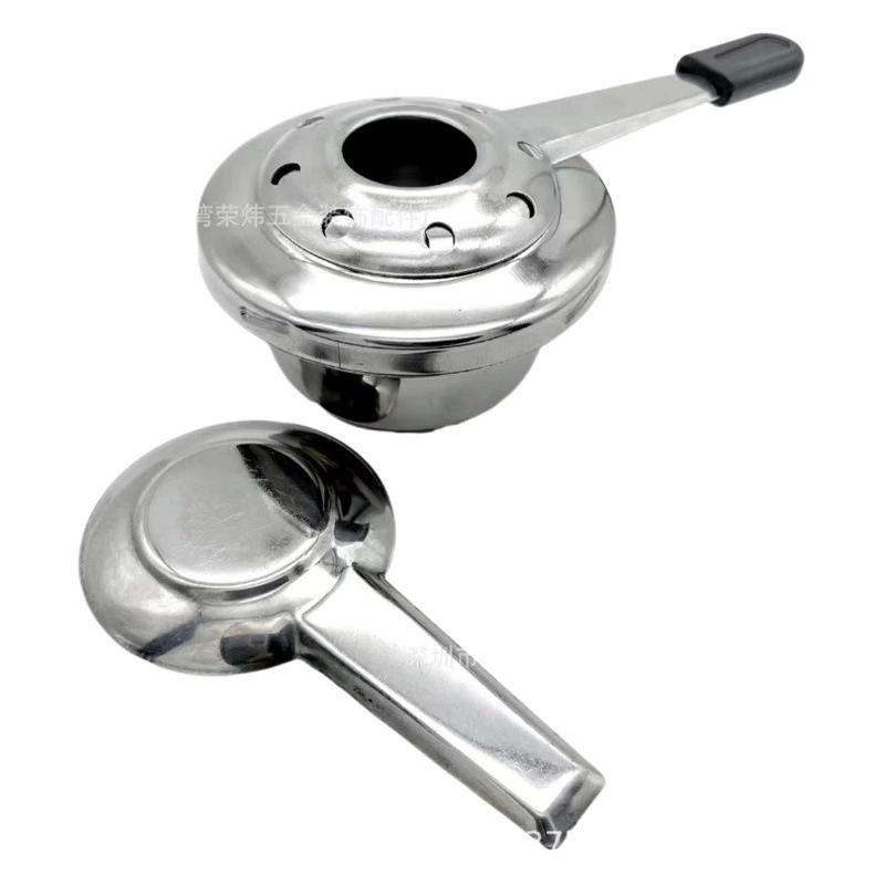 Сердечник спиртовой печи из нержавеющей стали прямой НЛО Ресторан шведский стол открытый горячий горшок сухой горшок твердая жидкая адаптация