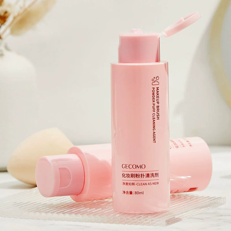GECOMO Brush, cleaner, makeup primer, cosmetic sponge, 80 ml
