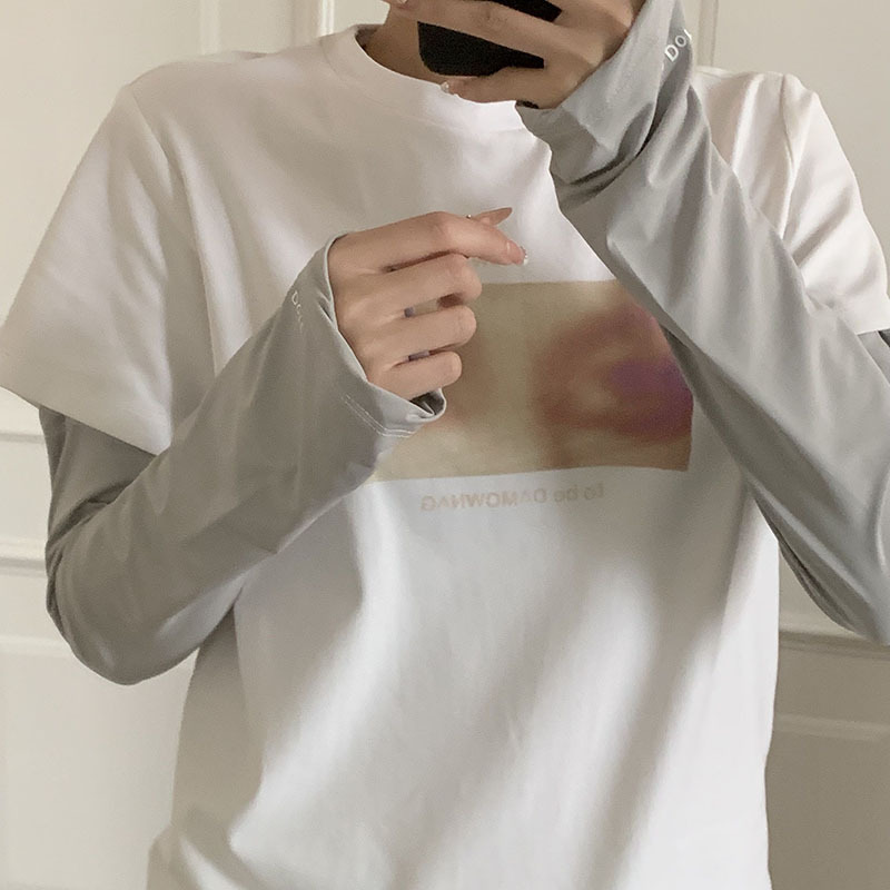 Mangas de hielo de nailon, mangas de seda de hielo, protector de brazo de ciclismo suelto de verano para mujer, cordón de protección UV, mangas de hielo, mangas de protección solar