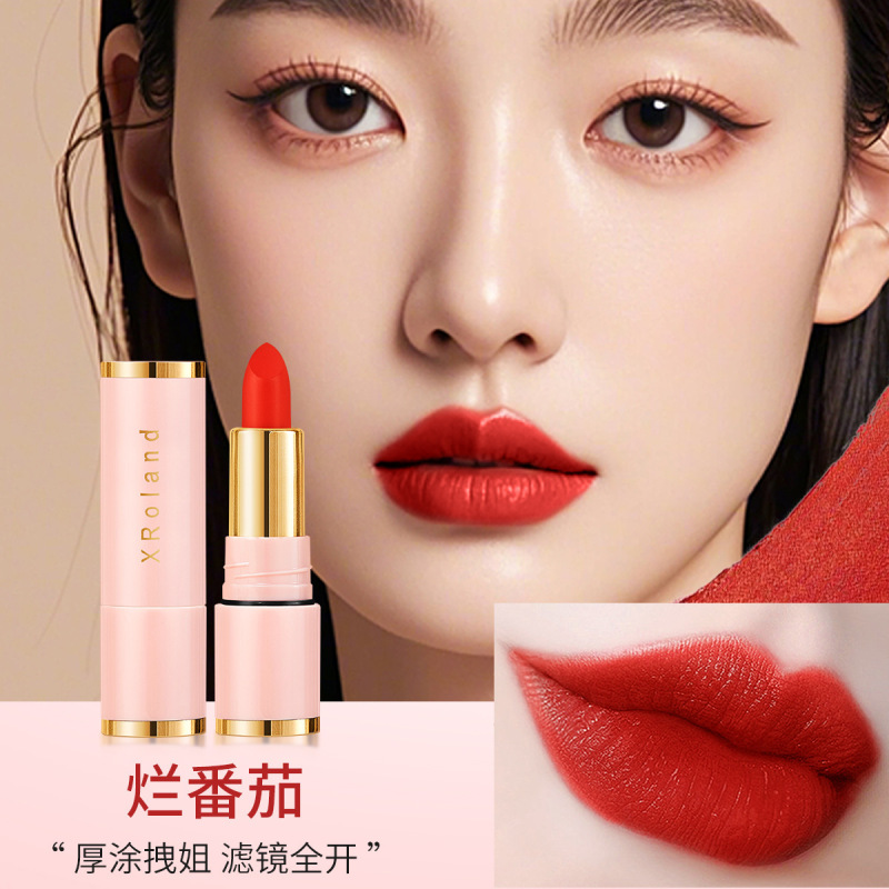 Xuanluolan カラーベルベットミストノンスティックリップスティックライトマットリップスティック着色しやすい工場卸売 L077|undefined