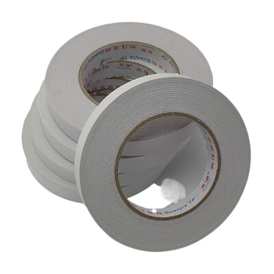 直销热熔双面胶幼儿园DIY手工文具办公强粘棉纸双面胶带批发|ms