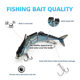 Multi-section Luya Bait Fishing Simulation Fake Bait Freshwater Sea Fishing Bait Hard Bait Luya Bait 4 Sections Tuna