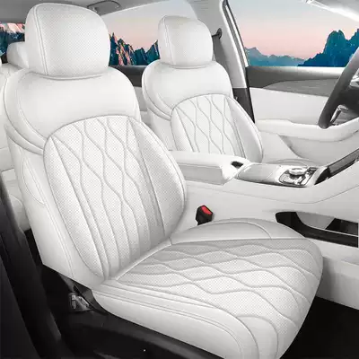 of Geely Galaxy Starlight 6 | Modelə uyğun (Original) oturacaq örtükləri - snow-whitestandard-edition-note-the-model-year-front-row-fully-covered-rear-row-partially-covered