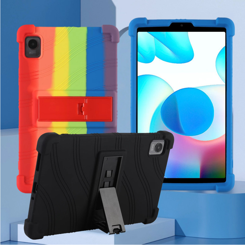 Suitable for Realme pad mini 8.7 inch flat panel protective case RMP2105 edging anti-drop silicone case
