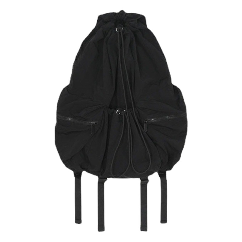 Corea del Sur Dongdaemun nuevo cordón mochila mujer casual gran capacidad estudiante mochila versátil mochila de nylon ligero