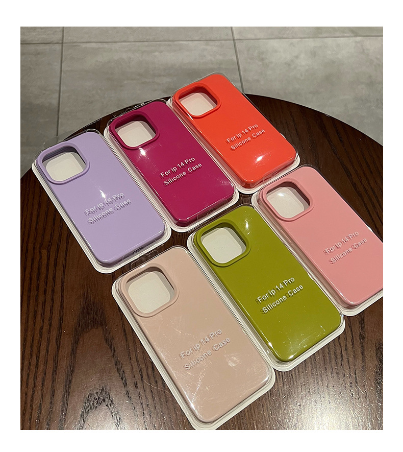 Ốp lưng silicon lỏng iPhone 14 Pro Max chống rơi, bảo vệ toàn diện — [Vàng cam] Silicone lỏng tinh khiết có lỗ lớn, [Dark Night Green] Silicone lỏng tinh khiết có lỗ lớn, [Pitaya Purple] Silicone lỏng màu đặc có lỗ lớn, [Tử Đinh Hương] Silicone lỏng tinh khiết có lỗ lớn chi tiết 17