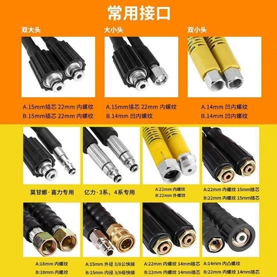 High pressure car wash water gun, Super High-Pressure Explosion-Proof Water Pipe