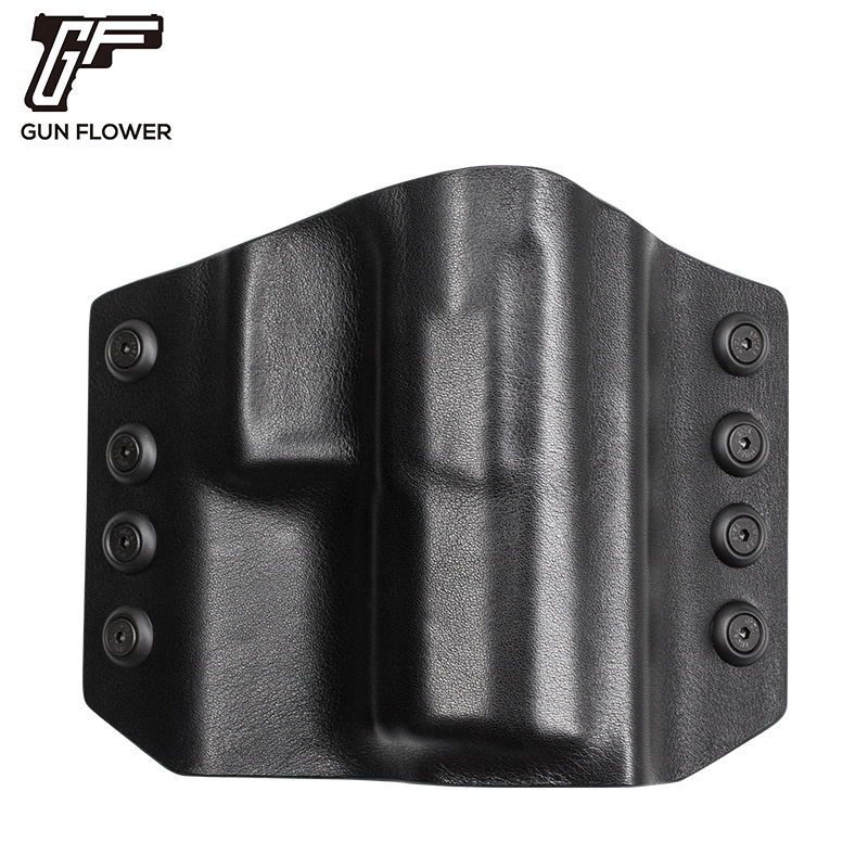 枪花影视道具战术CZ P07 外隐蔽右手进口KYDEX HOLSTER外贴皮枪套