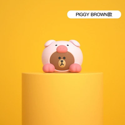 Brown Bear Car Interior High-End Luxury Cartoon Decoration Ornaments Car Accessories Wholesale (Car ornaments) - piggy-brown-model
