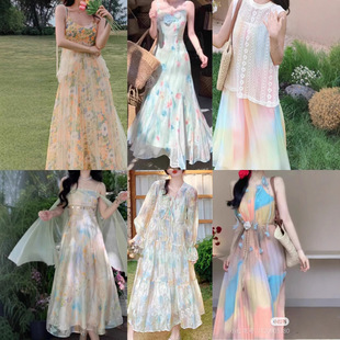 2025�ļ��¿�ʮ����Ů�b��ɫϵ�B��ȹȹ��Ů�ĸ߼����Lȹ���l�s��