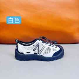莆田童鞋 nb530松紧带儿童复古轻便网面运动鞋休闲时尚防滑鞋