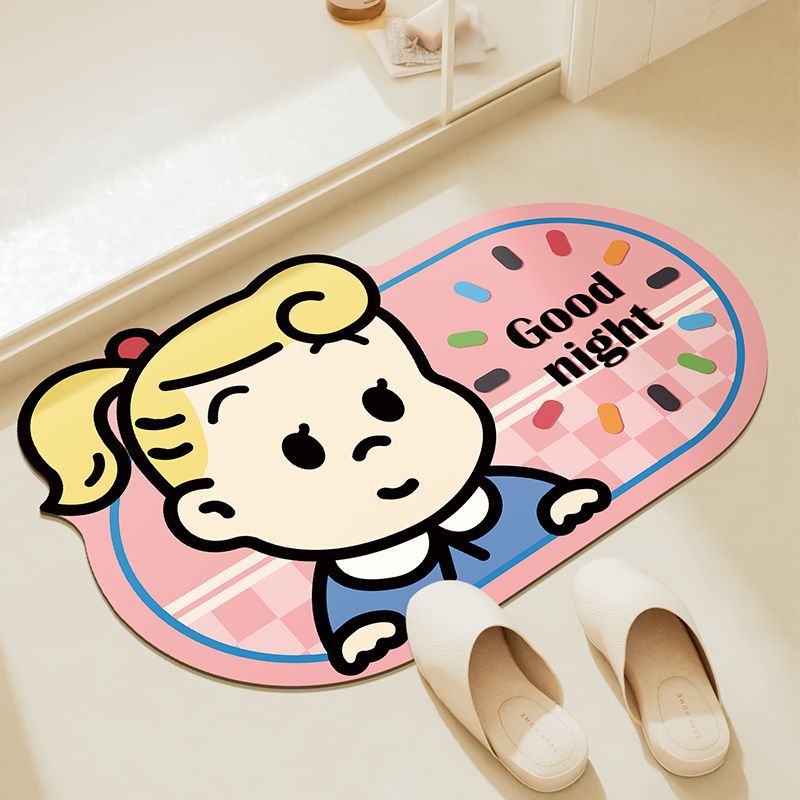 Curly kid-pink