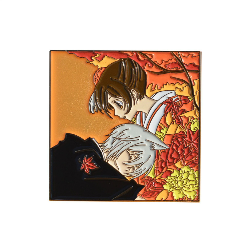 The Goddess of Destiny: Nanami's Metal Enamel Badge Anime Couple Accessories Alloy Pin The Goddess of Destiny: Nanami's Metal Enamel Badge Anime Couple Accessories Alloy Pin