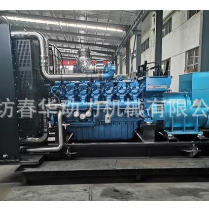 潍柴720KW柴油发电机 商场宾馆用发电机 工矿企业用博杜安发电机