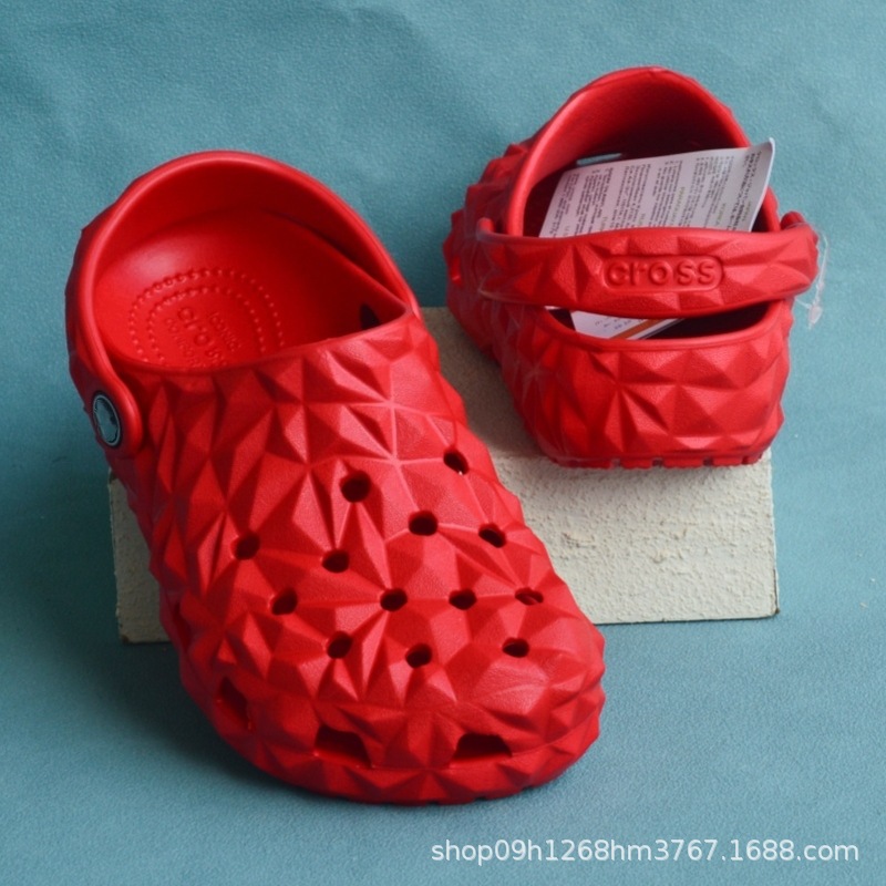 Liu Yuxin Croos Trendy Durian Hole Shoes Children's Shoes Parent-Child Men's Slippers Women's Shoes | 209563 Kajia Cross-Border