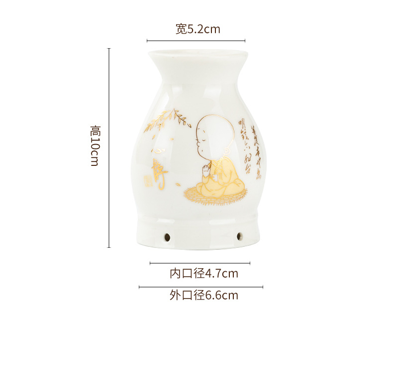 Ceramic Moxibustion Jar with Gua Sha Lid Double Layer Heat Shield Home Warming Tool with Cloth Sleeve specifications