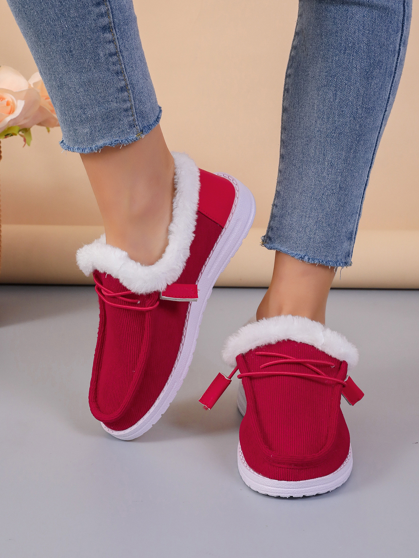 Winter Snow Boots For Women With Warm Wool Lining And Thick Sole_voghion.com