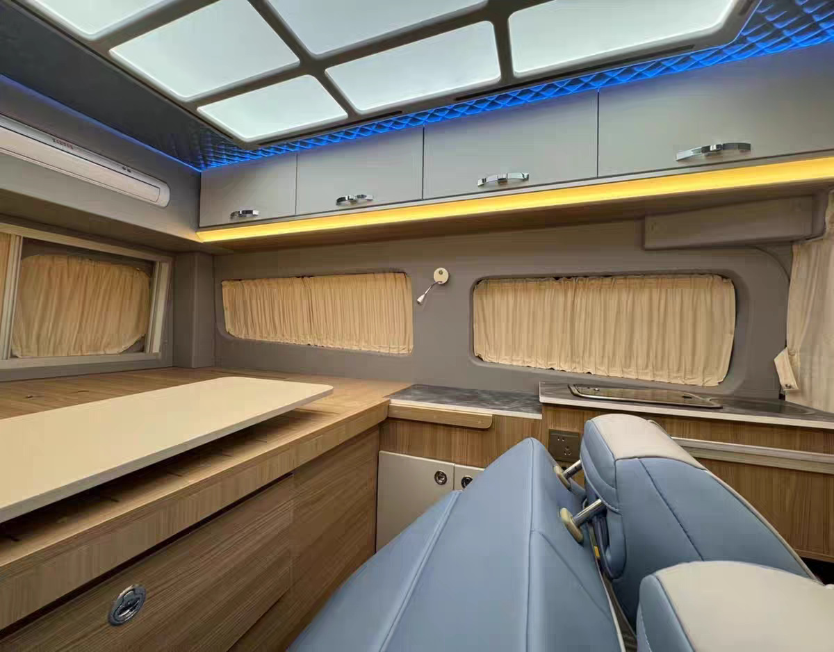 Dana V1 Dana M1 camping car front and rear partition curtains, suede air conditioning curtains, sun protection and heat insulation curtains