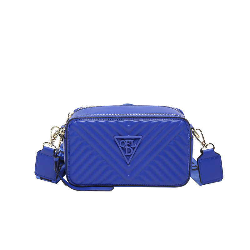 Comercio exterior transfronterizo bolso cuadrado pequeño de un solo hombro europeo y americano 2024 nuevo bolso femenino de moda de otoño bolso de cámara de mensajero casual de todo fósforo