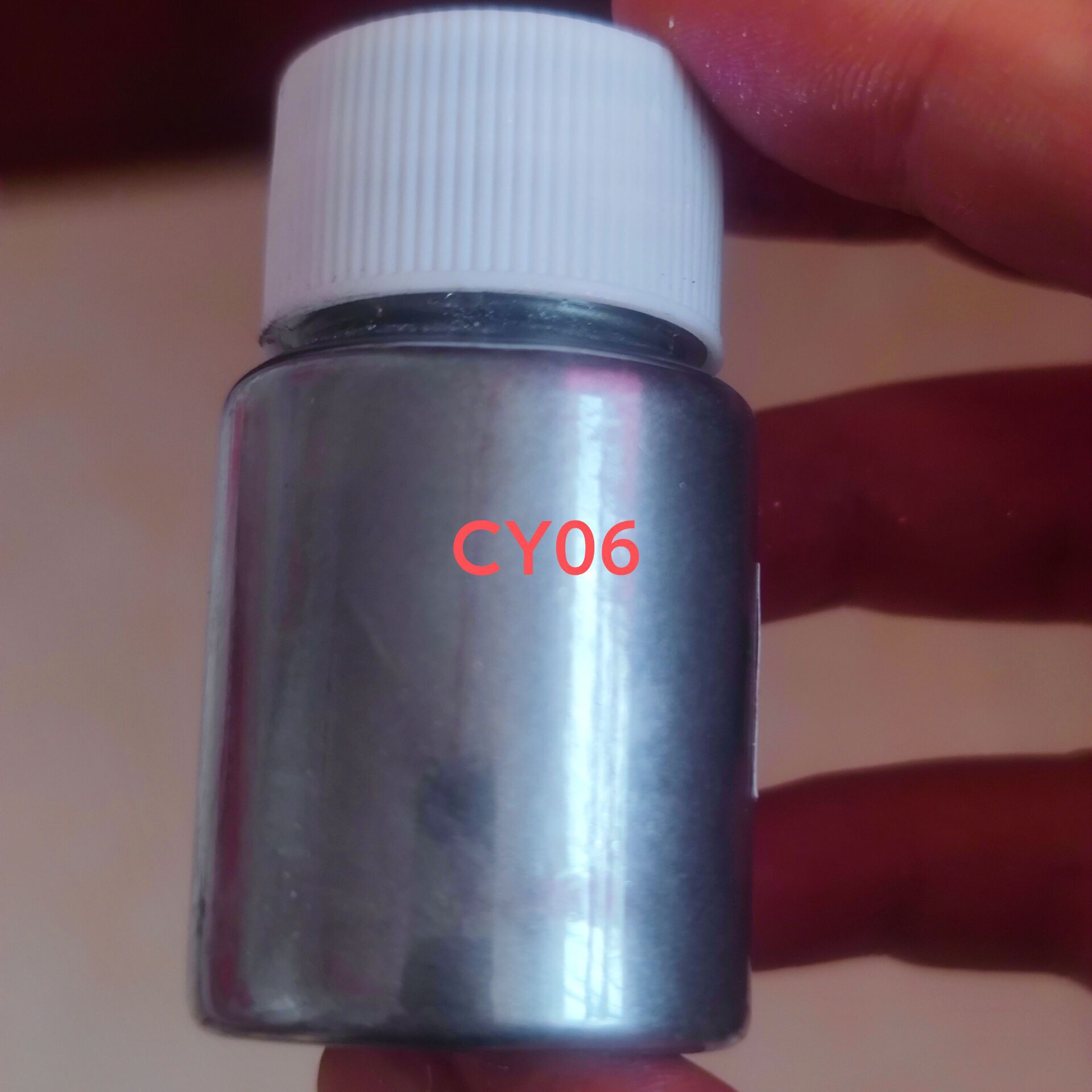 跨境批发供应新品风暴银黑金属珠光粉  10g/瓶