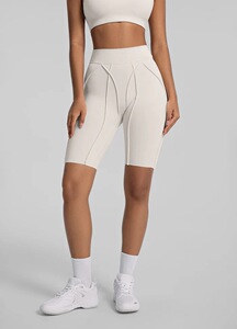 AYM036820 Butt-Lifting Naked Feel Yoga Shorts High-Waist Tummy Control Aoyema wholesale
