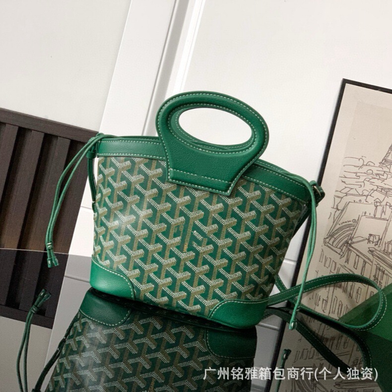 Goyard Dog-Tooth Pattern Bag New Model Basket Handbag Beluga Mini Shoulder Crossbody Bag Guangzhou Supply