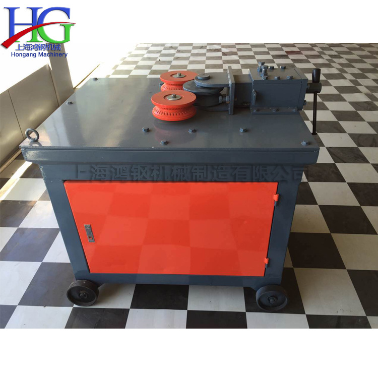 钢筋360度圆弧成型机 4Kw钢筋弯弧机 方钢大半径弯弧机设备