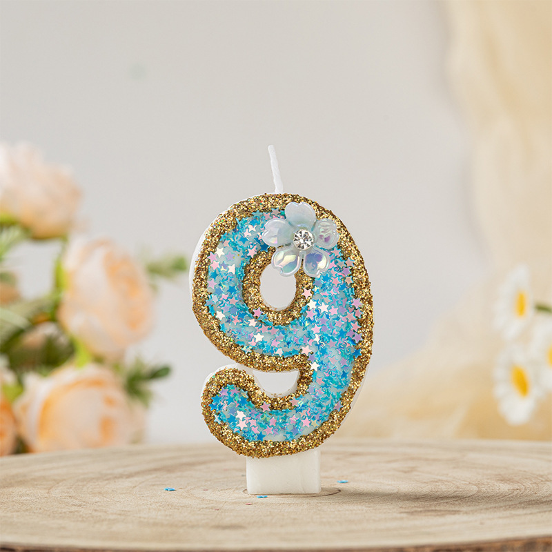 クロスボーダー誕生日デジタルキャンドル 0-9 ベーキングケーキインサート子供の赤ちゃん 1 歳の装飾クリエイティブパーティー装飾|undefined