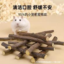 仓鼠零食磨牙棒树枝苜蓿草造景金丝熊龙猫磨牙用品甜竹