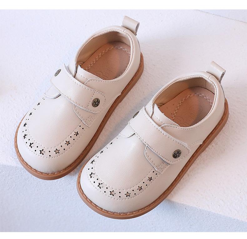 Kid's Sports Solid Color Round Toe Flats display picture 3
