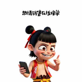 源头工厂 哪吒2天然手链项链手串批发