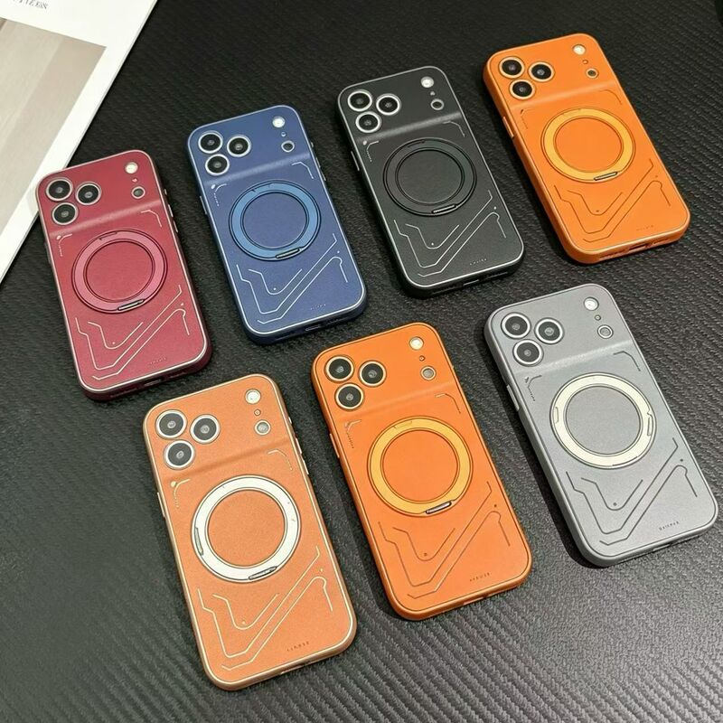 Suitable for iPhone 18 Pro Max gear magnetic support case, 16 shockproof Apple 17 Air phone case with a premium feel Suitable for iPhone 18 Pro Max gear magnetic support case, 16 shockproof Apple 17 Air phone case with a premium feel