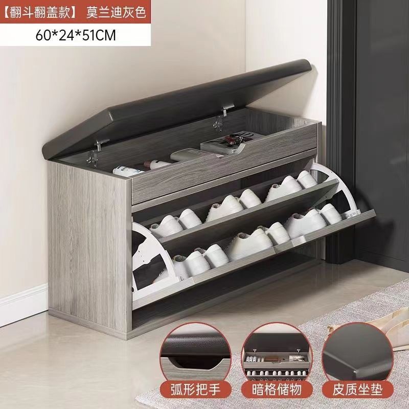 팁 버킷 플립 모델丨모란디 그레이 60cm