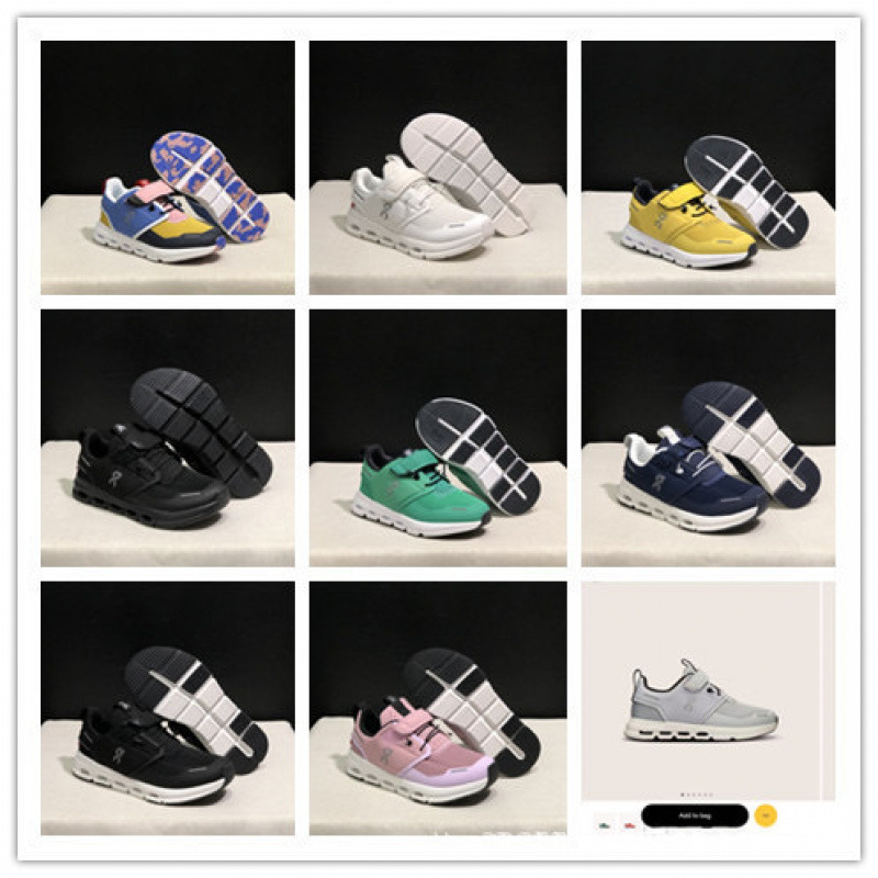 Cross-Border O Run Cloudplay Internet Celebrity Children's Shoes Super Soft, Breathable and Comfortable Mesh Toddler Student Version Casual Sports Shoes